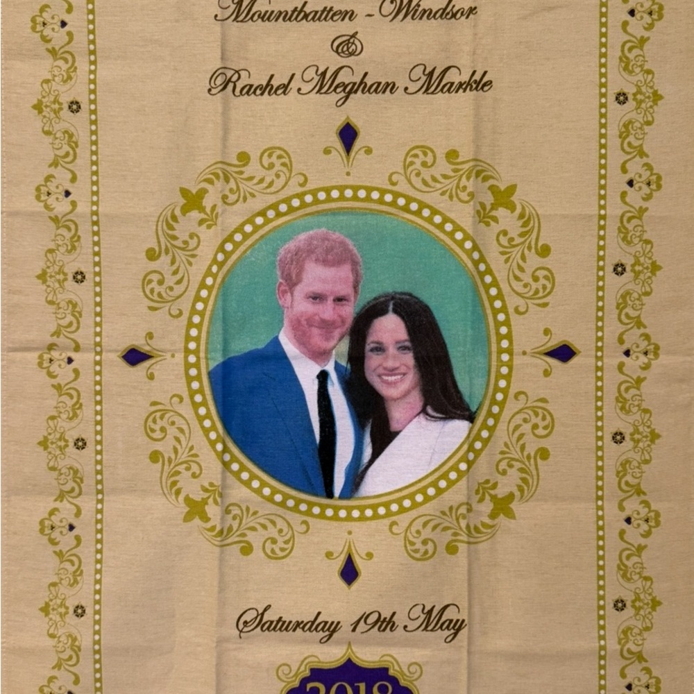 Royal Wedding Commemorative Tapestry